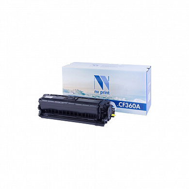 Совместимый картридж NV Print CF360A (6000 стр., Чёрный) для HP LaserJet Color M552dn | M553dn | M553n | M553x | MFP-M577dn | M577f | Flow M577c