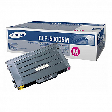 Оригинальный картридж Samsung CLP-500D5M (5000 стр., пурпурный)