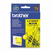 Оригинальный картридж Brother LC-1000Y (400 стр., жёлтый)