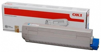 Оригинальный картридж OKI 46490607 (6000 стр., голубой)