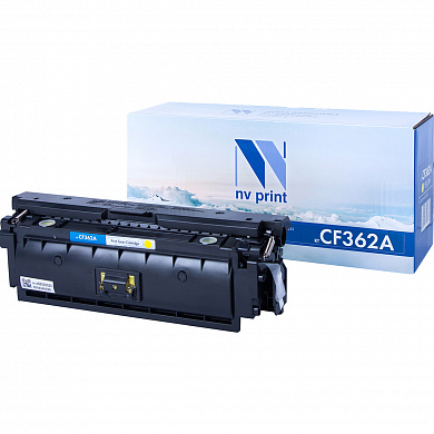 Совместимый картридж NV Print NV-CF362AY (5000 стр., жёлтый)