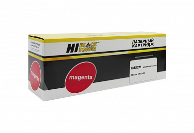 Совместимый лазерный картридж Hi-Black (HB-44844626/44844614) 301020536 для OKI C822n/C822dn, пурпурный, 7300 страниц