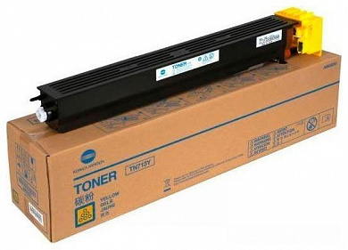 Оригинальный картридж Konica Minolta TN-713Y (A9K8250) (33200 стр., жёлтый)