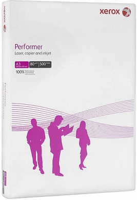 Бумага XEROX Performer класс"С",  A3 80г/м2 500л (кратно 5 шт)