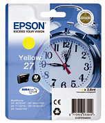 Оригинальный картридж Epson T2704 (C13T27044022) (350 стр., жёлтый)