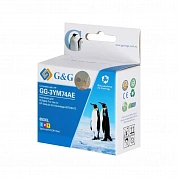 Совместимый картридж G&G GG-3YM74AE (200 стр., жёлтый, пурпурный, голубой)