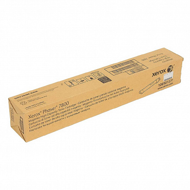 Оригинальный лазерный картридж Xerox 106R01571 для Xerox Phaser 7800, пурпурный,17200 страниц