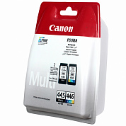 Оригинальный картридж Canon PG-445/CL-446 (8283B004) (180 стр., черный, жёлтый, пурпурный, голубой)