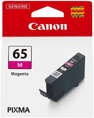 Оригинальный картридж Canon CLI-65M (4217C001) (600 стр., пурпурный)